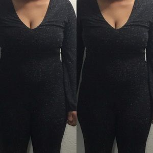 Women's Black Bodysuit